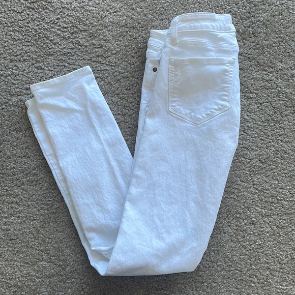 Paige Skyline Skinny Jean White Size 27 - Picture 4 of 7